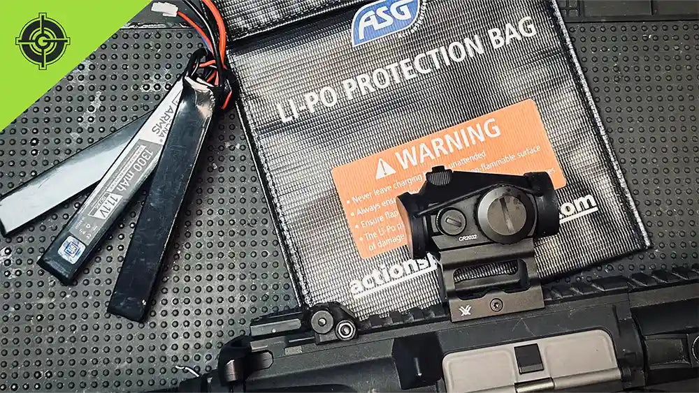 Airsoft batteri sikkerhetsguide - Game-On.no