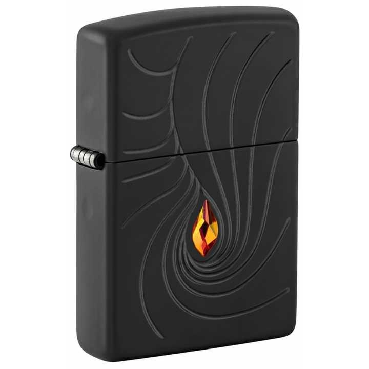Zippo Crystal Waves Design Lighter