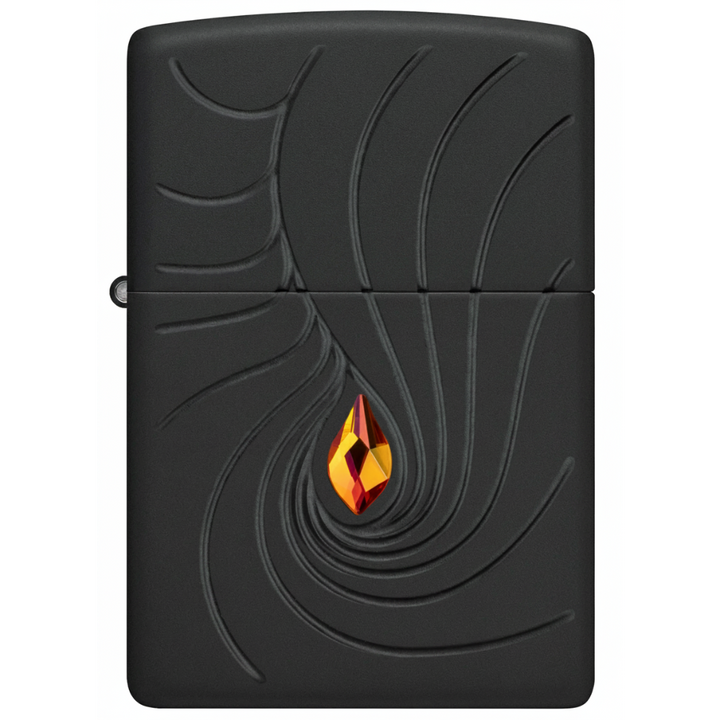 Zippo Crystal Waves Design Lighter