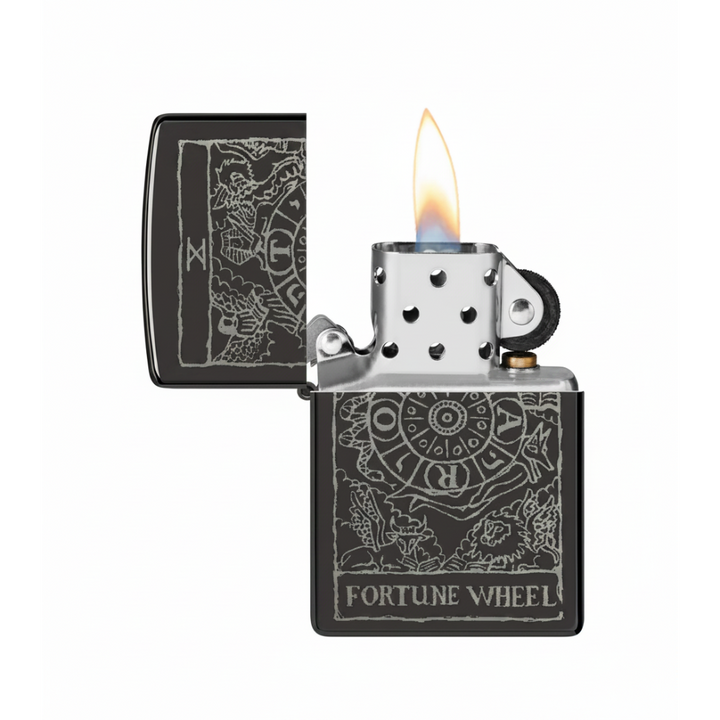 Zippo Wheel of Fortune Design Lighter