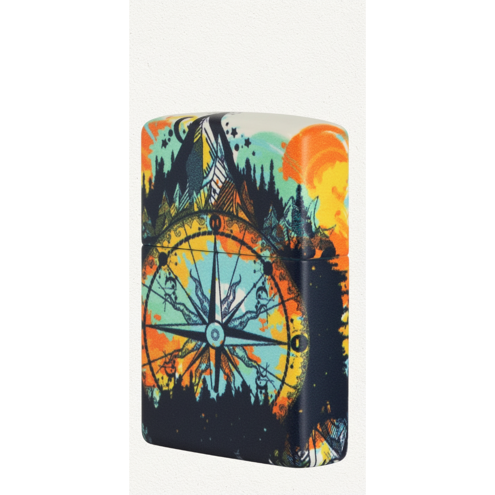 Zippo Compass Design Lighter
