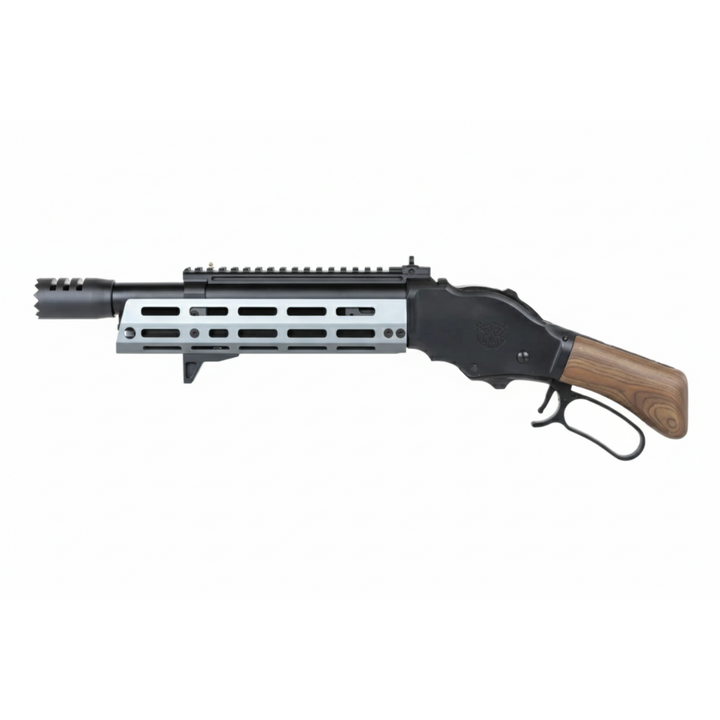 Golden Eagle AT8701 Lever Action Gas Softgun Hagle - Grå/Tre