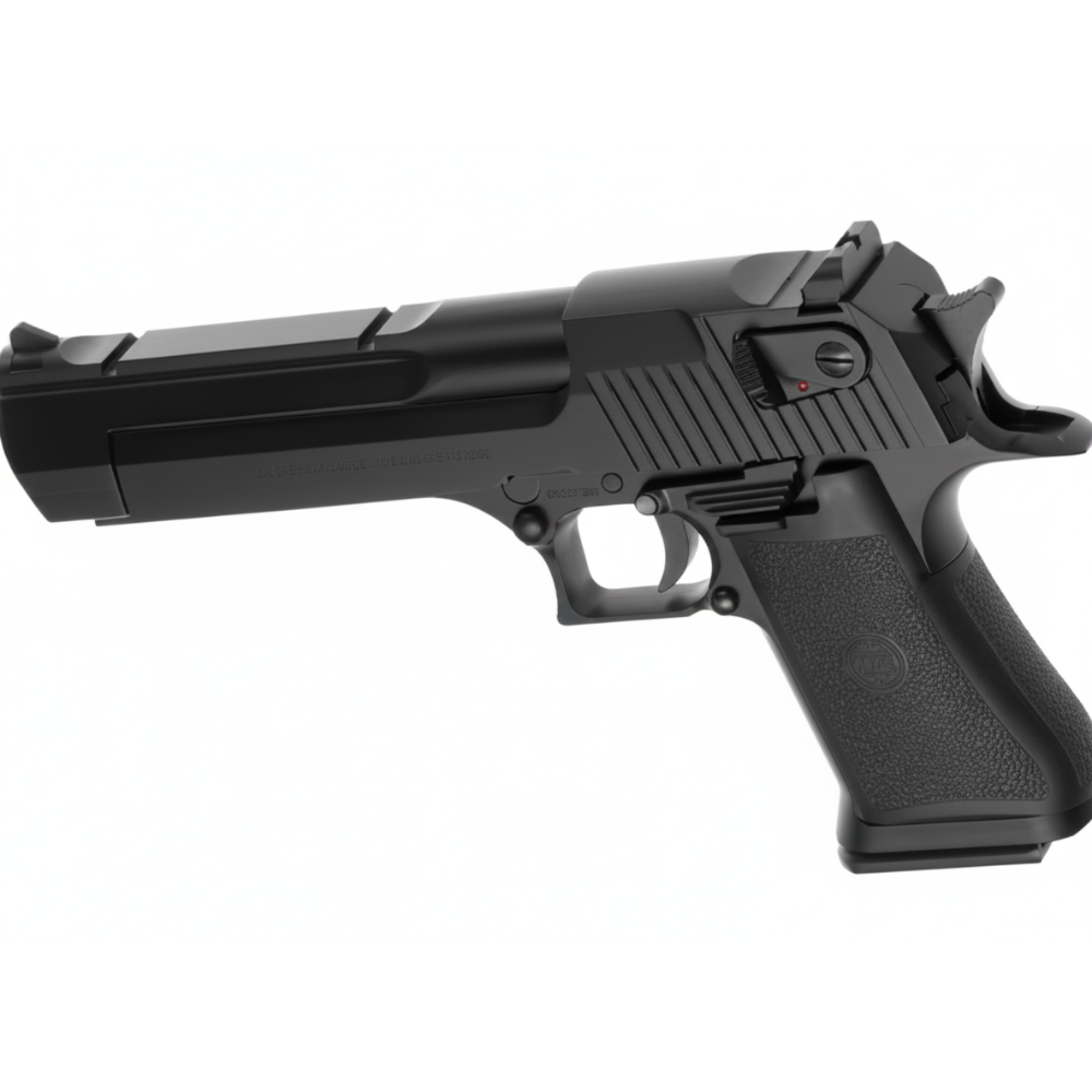 KWC Desert Eagle .50 CO2 Drevet Softgun med Blowback - Full Metal Version