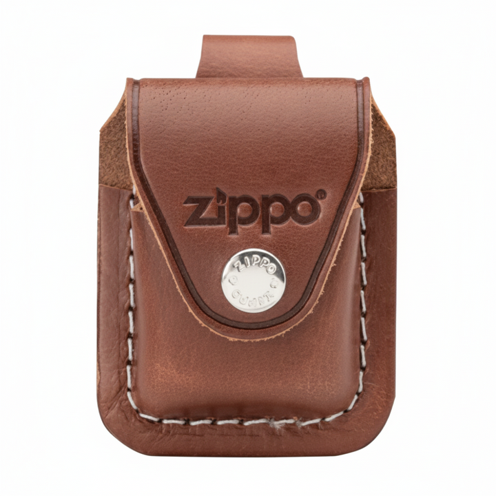 Zippo - Original Zippo Holder with clip - BROWN