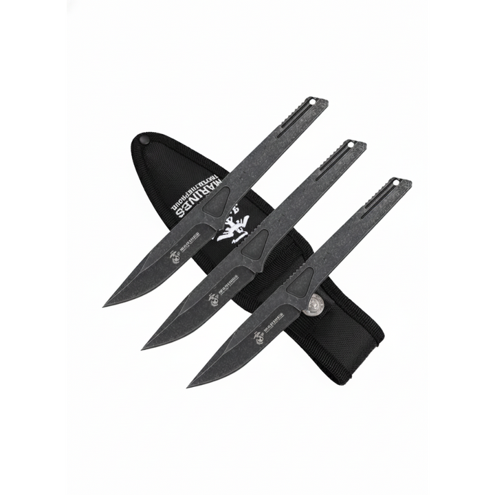 MTech - USMC Kastekniv Sett - 3 stk med Slire