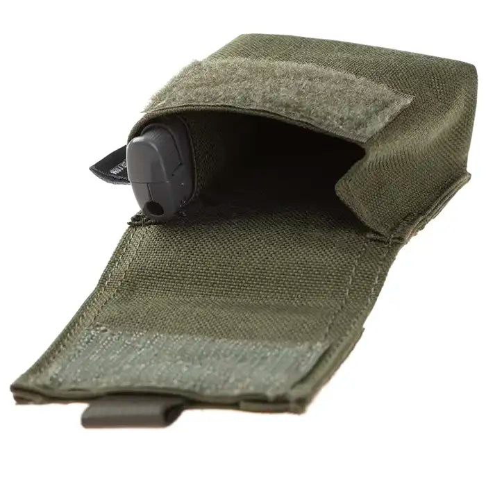 Tactical Snuff Pouch - Molle Pouch for Snuff Box - Olive Green