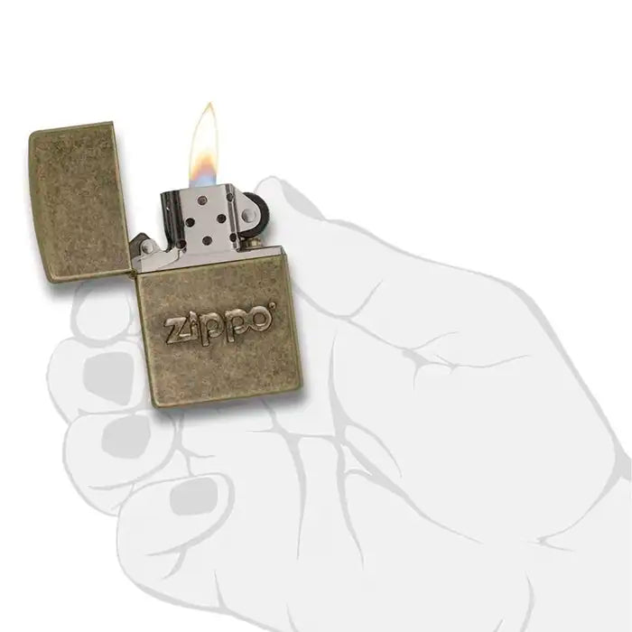 Zippo Lighter - Antique Stamp