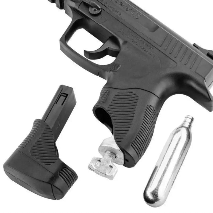 415 Powerline CO2 Drevet Luftpistol - Fiberoptisk Sikte - 4.5mm BB - Game-On.no