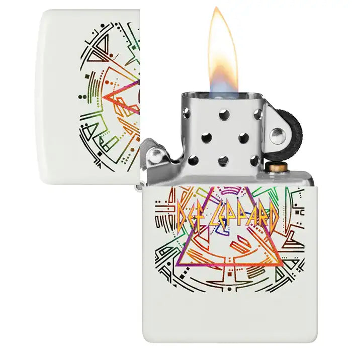 Zippo - Def Leppard "Hysteria" Motif - Glow in the Dark Lighter