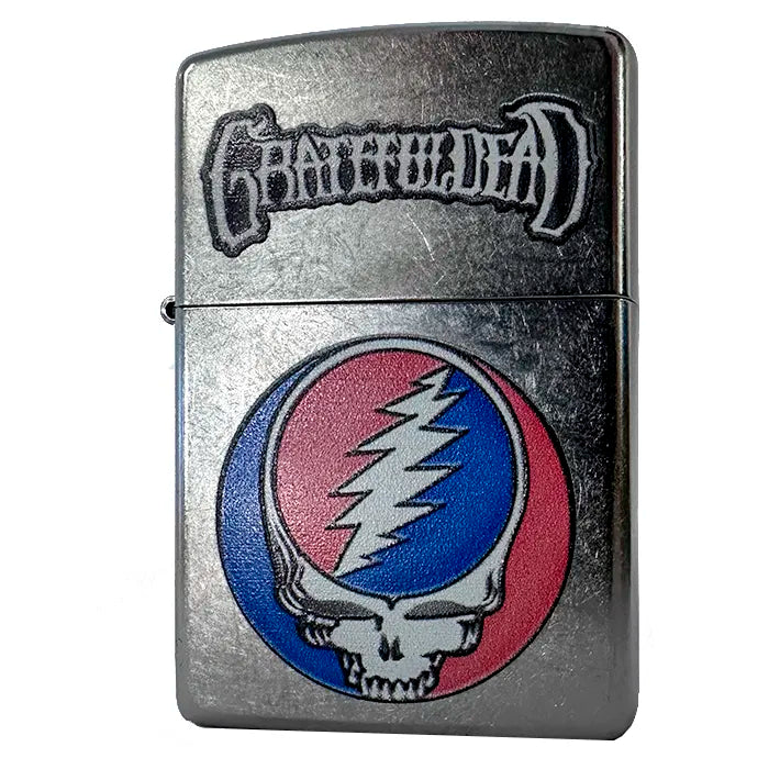 Zippo – Grateful Dead «Steal Your Face» – Street Chrome Lighter