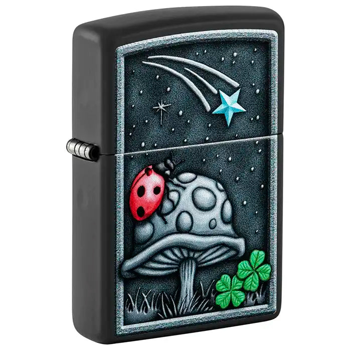 Zippo Lighter - Ladybug Design