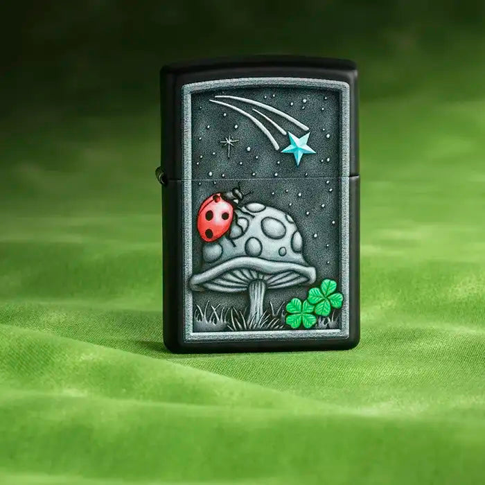 Zippo Lighter - Ladybug Design