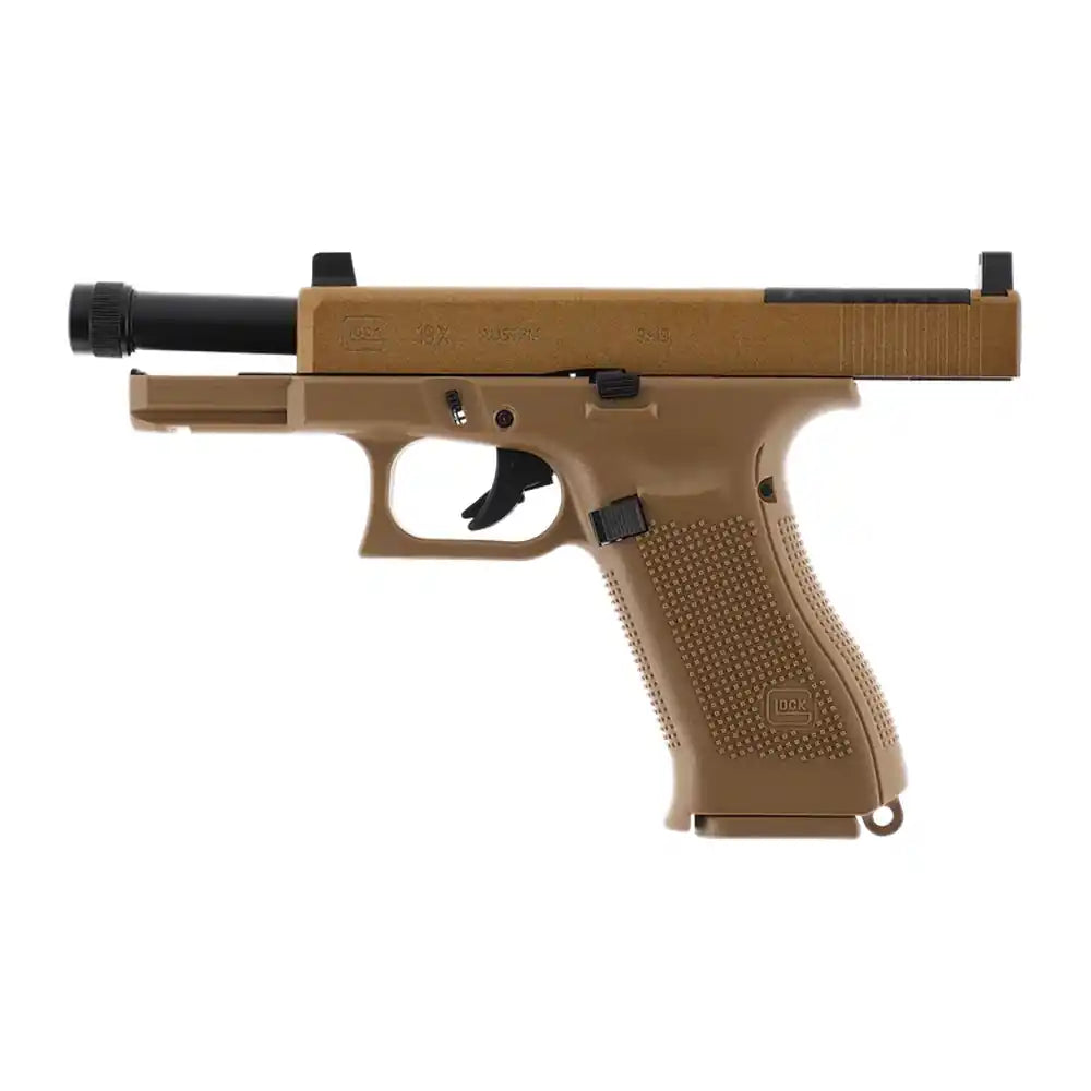 Glock 19X MOS Air Pistol - 4.5mm BB - Coyote
