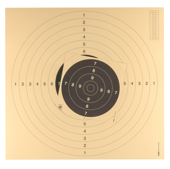 FFT and ISSF approved gun flashes - 55cm x 53cm - 100pcs