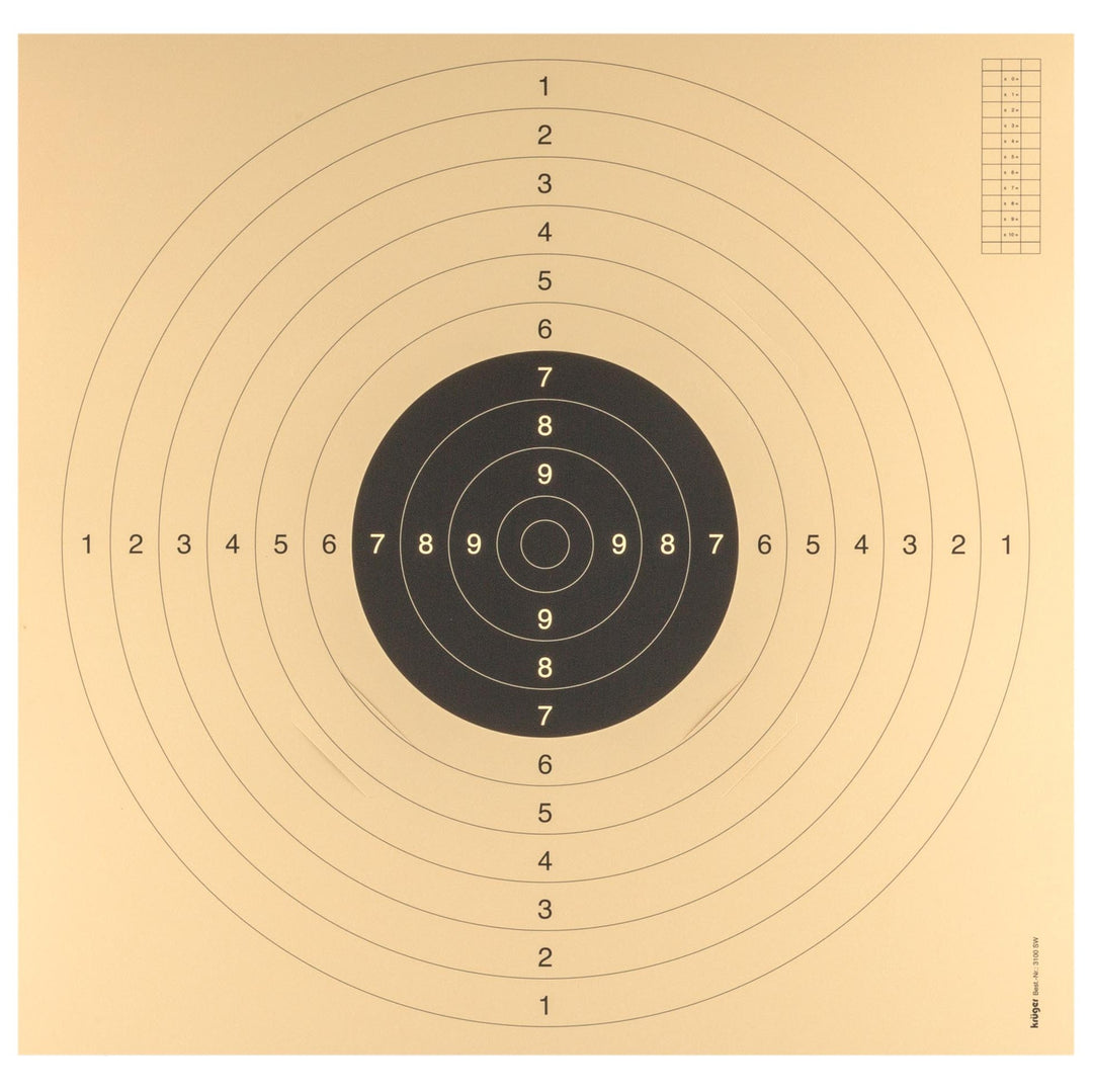 FFT and ISSF approved gun flashes - 55cm x 53cm - 100pcs