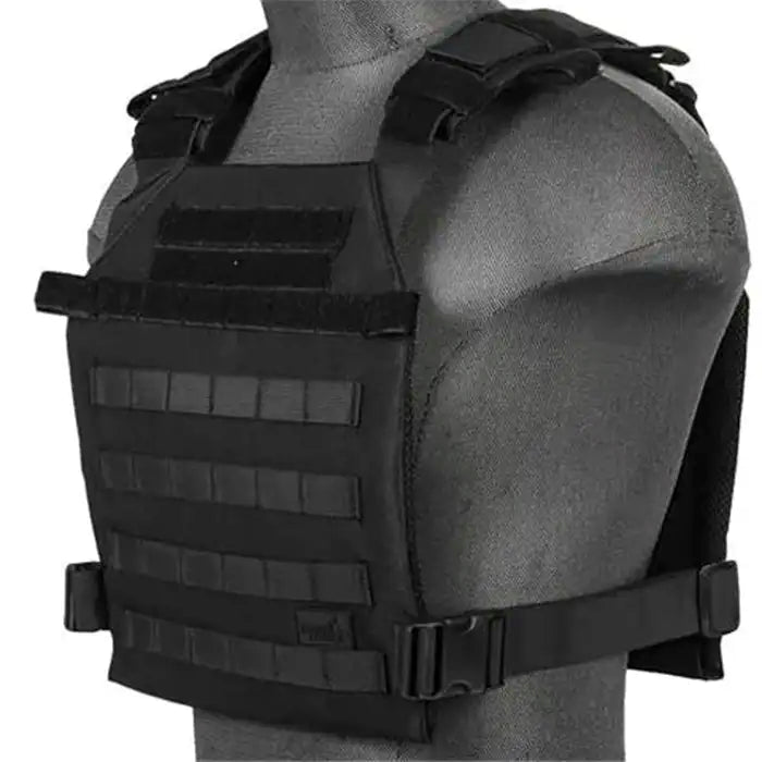 LT - Lightweight MOLLE Plate Carrier 1000D - Black