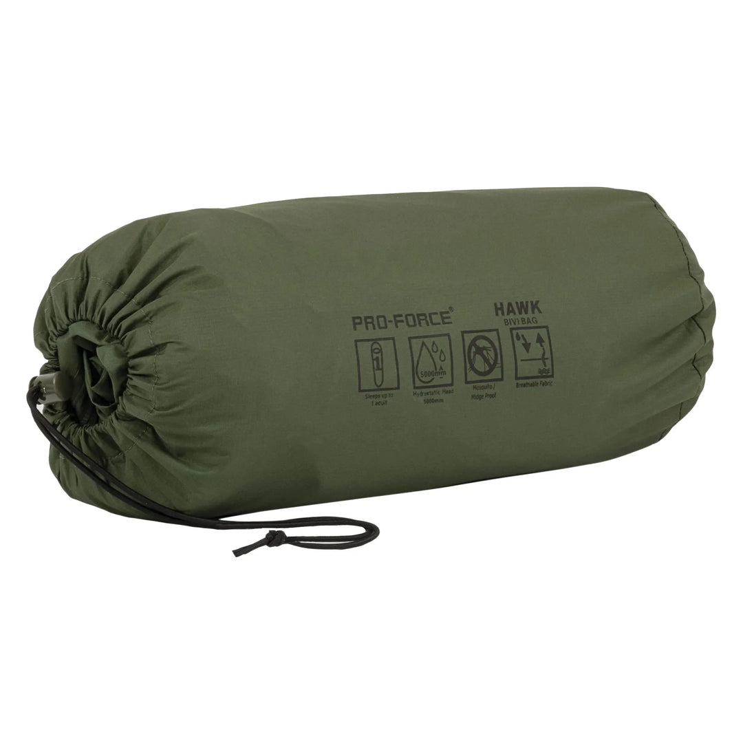 Hawk Bivy Bag - Let, kompakt og vandtæt læ