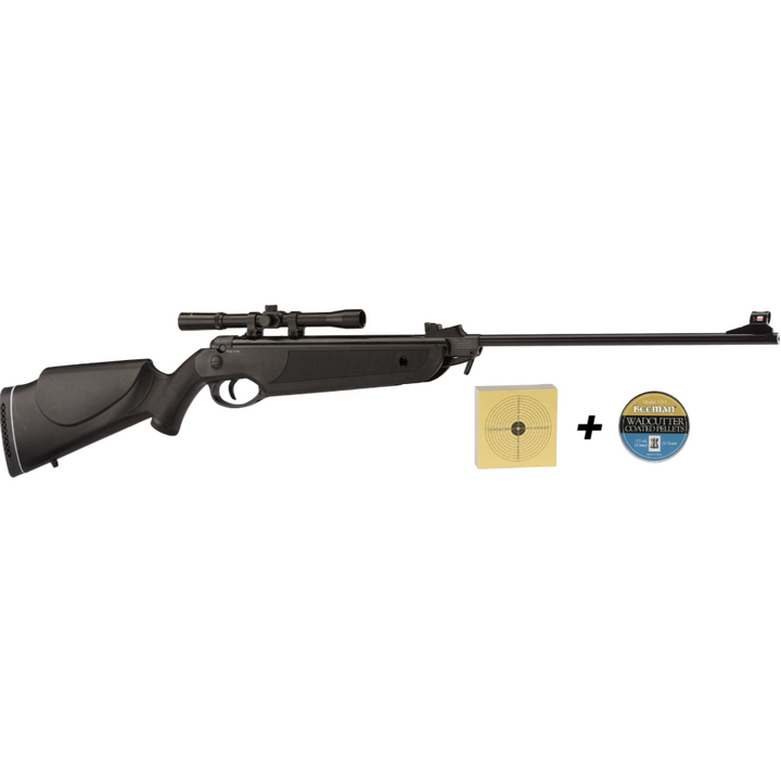 Bay cat 4.5mm air rifle package of flashes and bullets