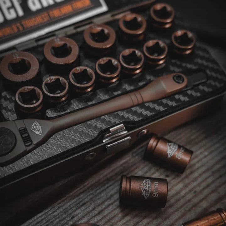 GunPower Tool Pipenøkkelsett 14 deler