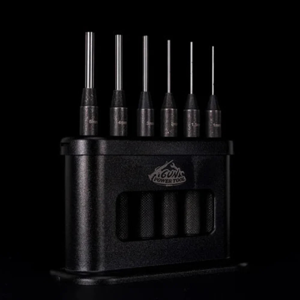 GunPower Tool Drivesett 6 deler - Svart