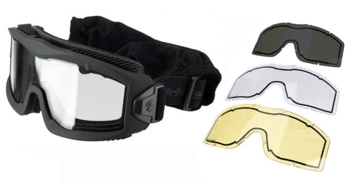 Lancer Tactical Aero Thermal Brillesett – 3 Linser & EN166
