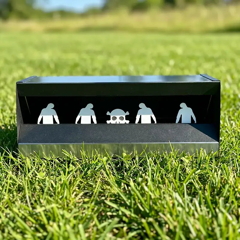 Magnetic Bullet Catcher with Zombie Silhouette - 4+1 Blink