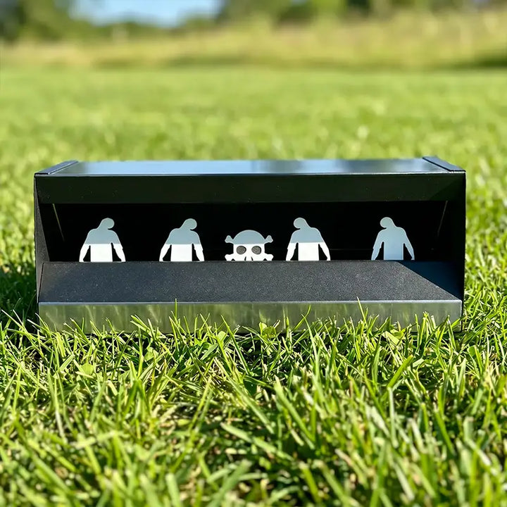 Magnetic Bullet Catcher with Zombie Silhouette - 4+1 Blink