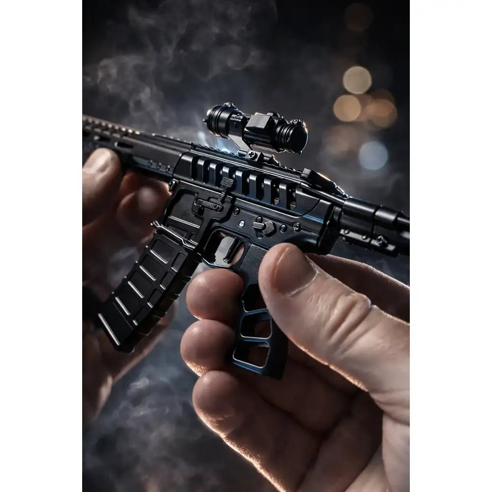 Goatguns - Mini AR15 Skelet "Necromancer" Rifle - Replika model