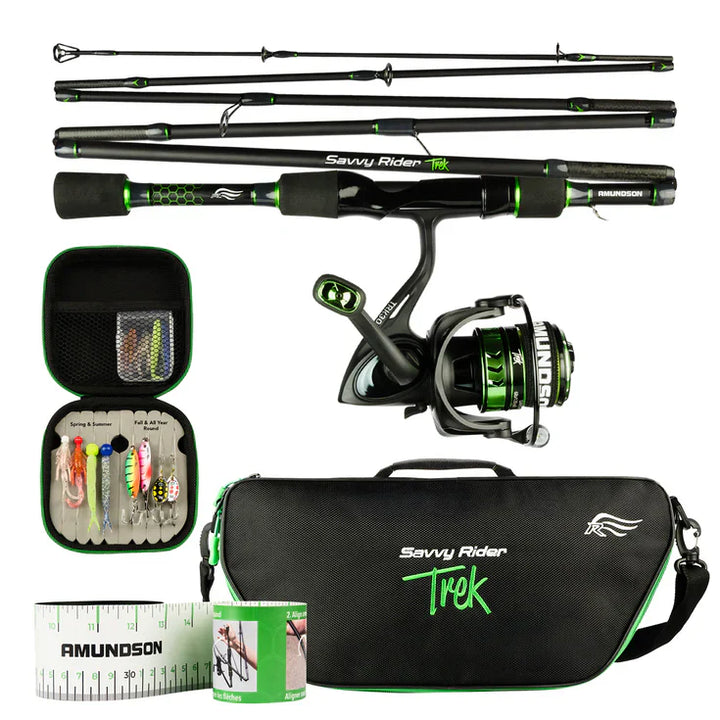 Savvy Rider Trek - Folding Fishing Set (all-in-one)