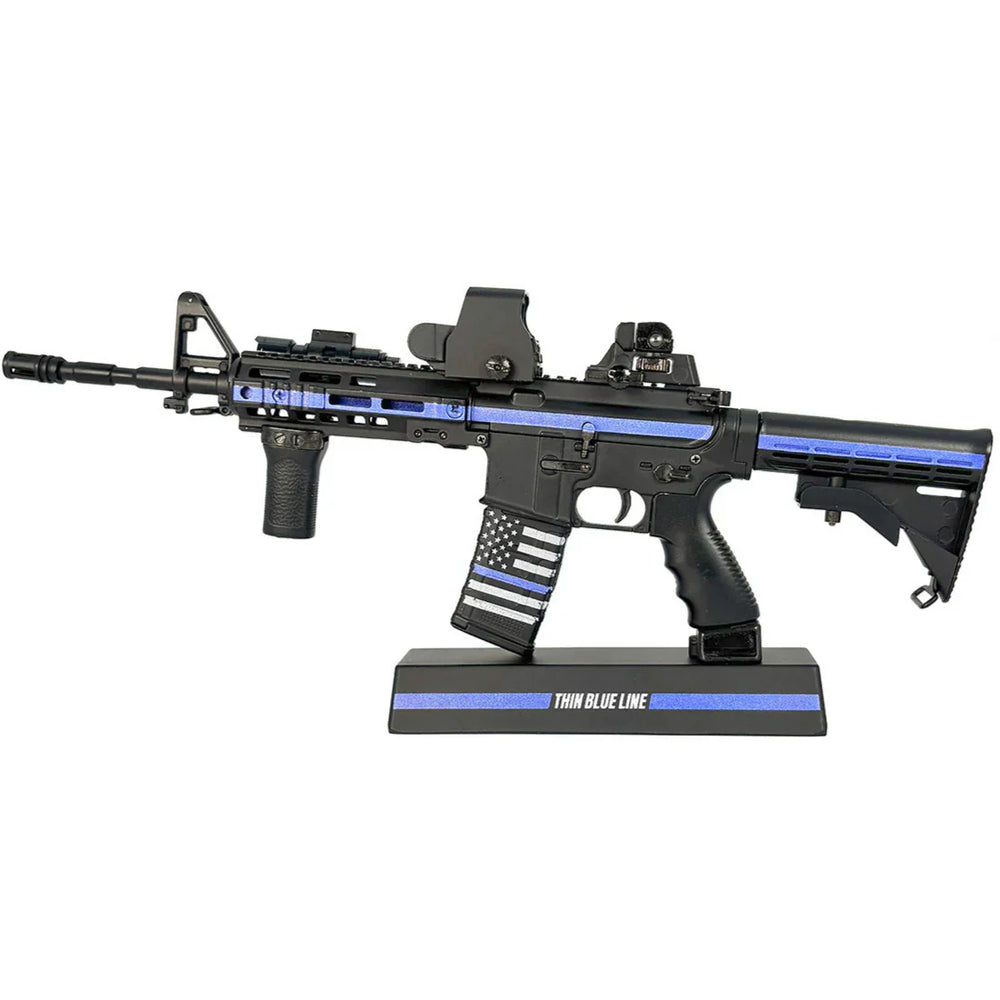 Goatguns - Mini AR15 Thin Blue Line/SWAT Special Edition - Replika Modell - Game-On.no