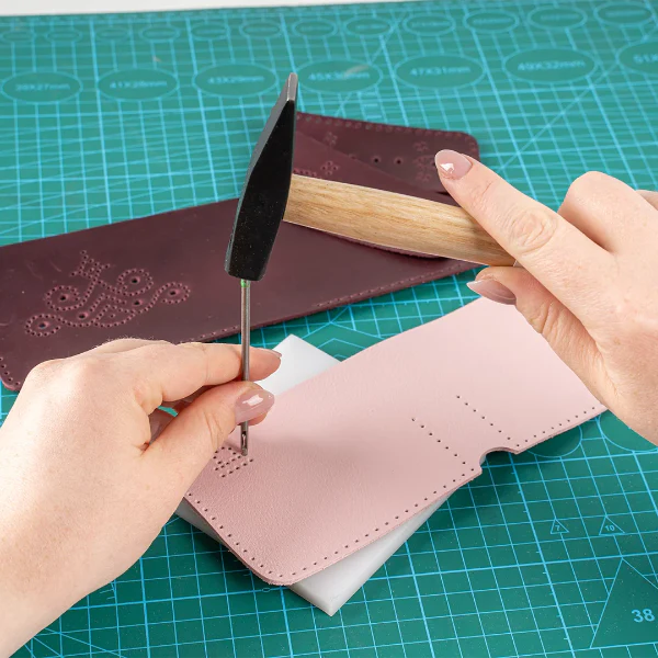 BeaverCraft DIY Skinnarbeid Startsett – Kortholder / Lommebok