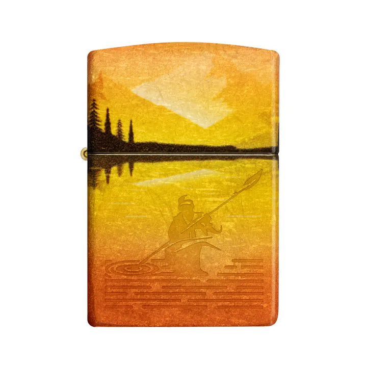 Zippo Tumbled Brass 540 Fusion kayak lighter