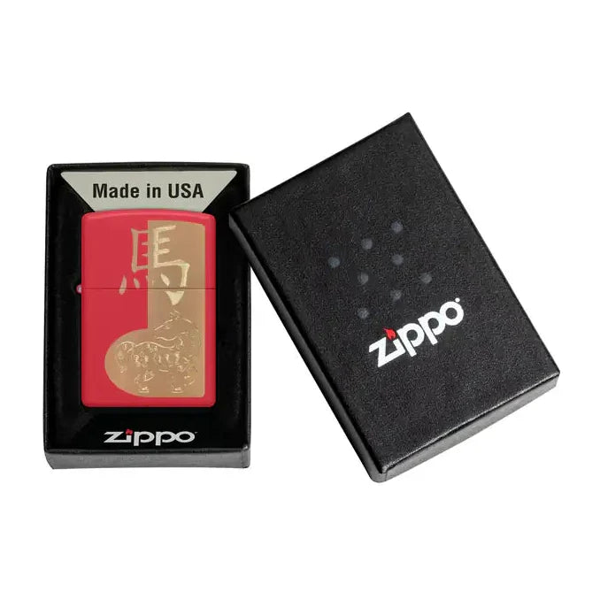 Zippo - 2026 Year of the Horse Motiv - Lighter