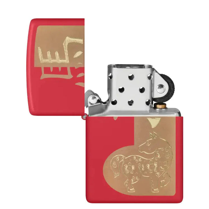 Zippo - 2026 Year of the Horse Motiv - Lighter