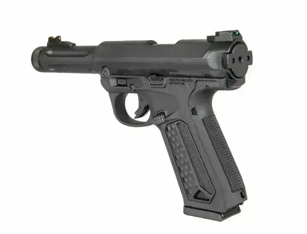 Action Army - AAP-01 Assassin Semi/Fullauto Softgun Pistol - Sva - Game-On.no