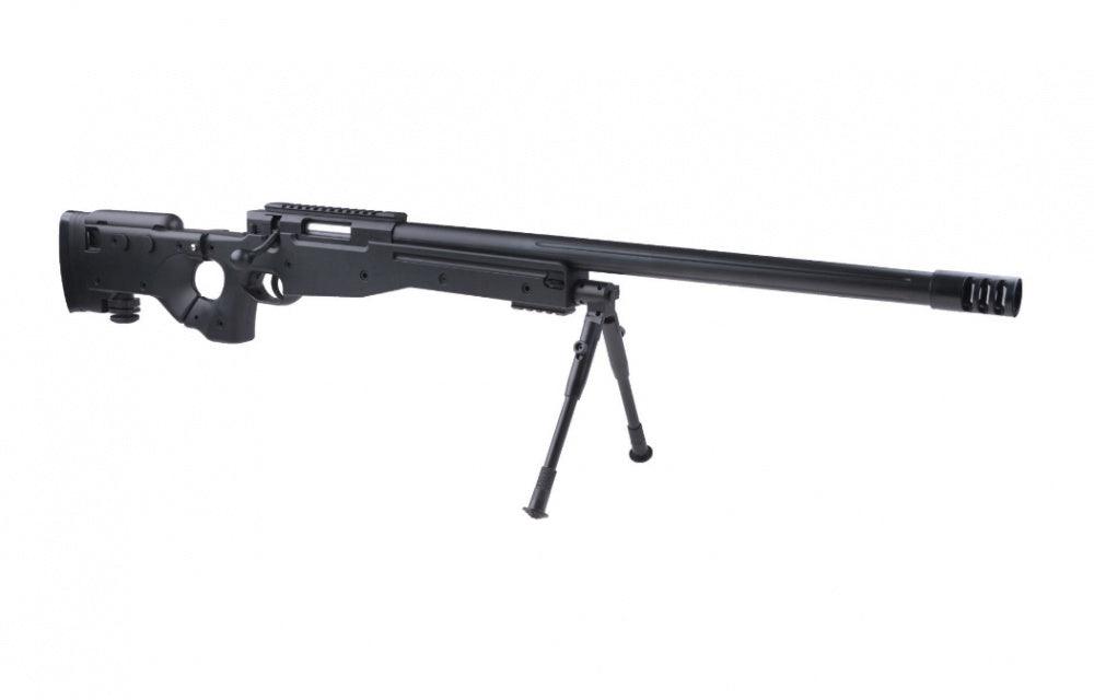 AGM - L96 AWP Fjærdrevet Softgun Sniper med Bipod - Svart - gameon.eu