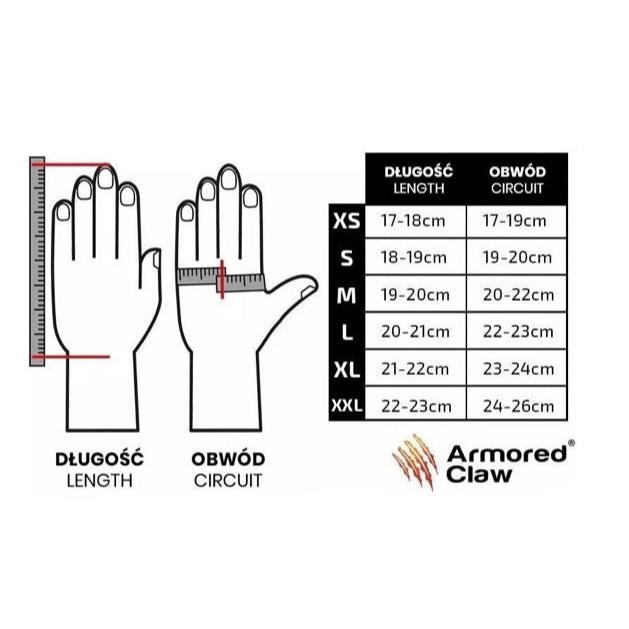 Armored Claw Direct Safe - Stik resistent handske - Sort