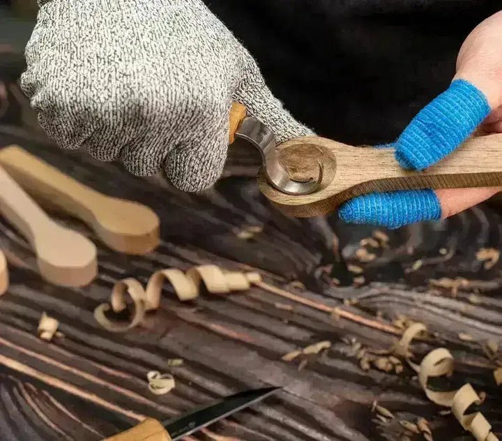 BB2 Emne til Treskjæring Skje - 4stk Pakke - Alm, Lønn, Or, Aprikos - Game-On.no