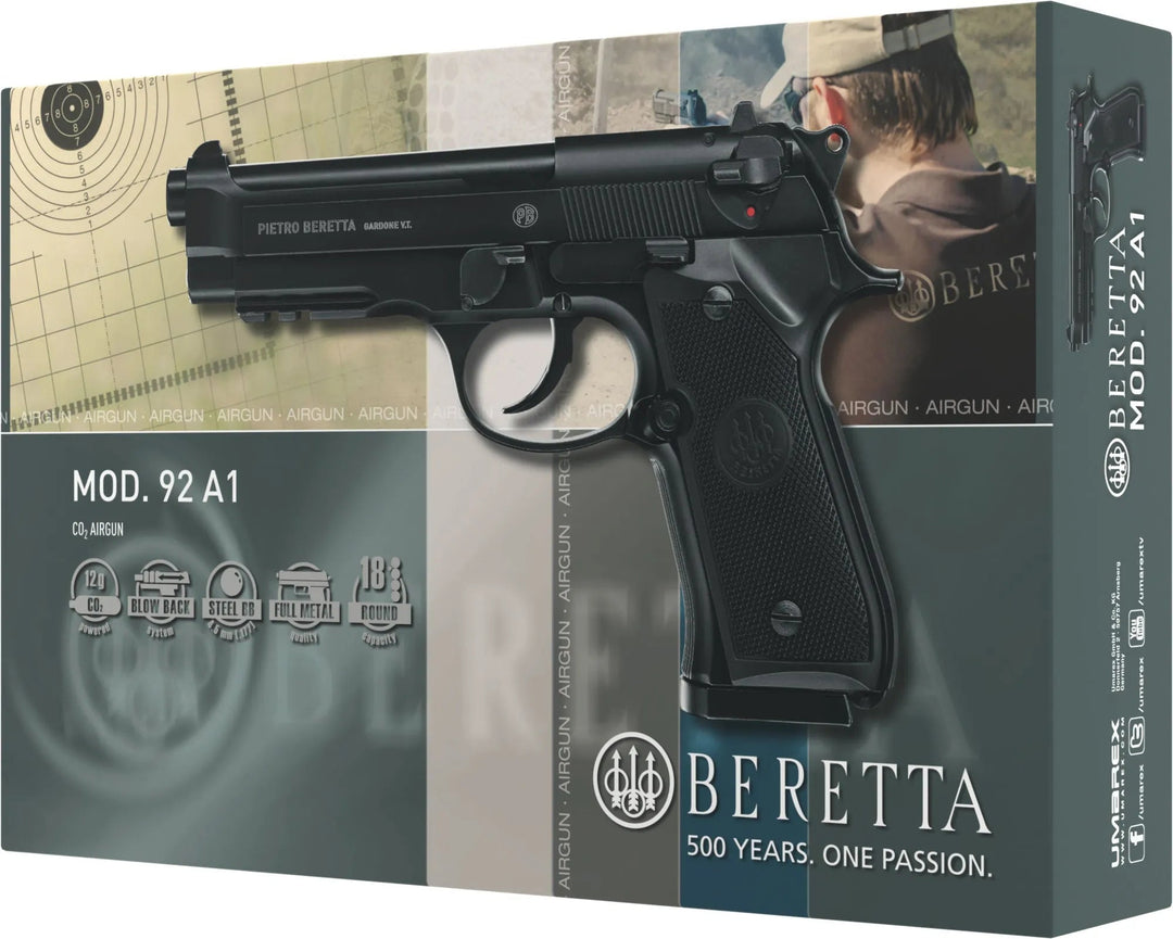 Beretta M92A1 Blowback - 4.5mm BB - gameon.eu