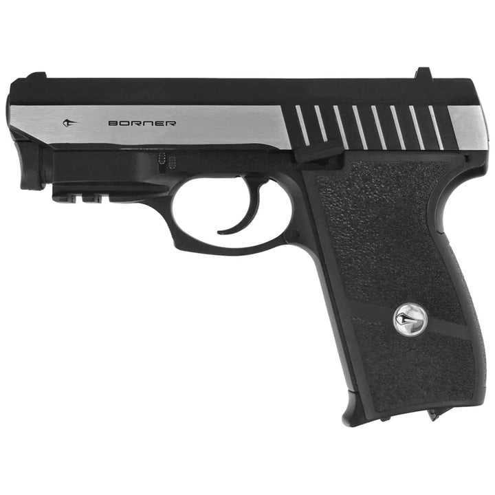 Borner – Panther 801 / P232 - 4.5mm Luftpistol med Blowback og Integrert Laser