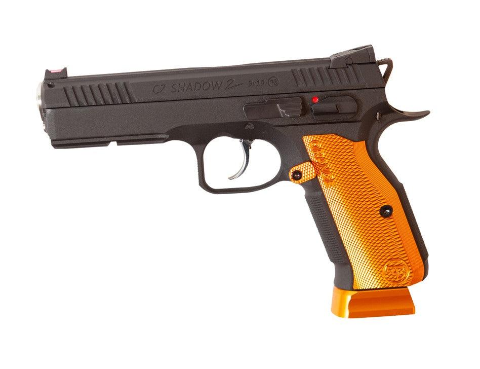 CZ Shadow 2 Airsoftpistol Blowback - 6mm Softgun Oransje - Game-On.no