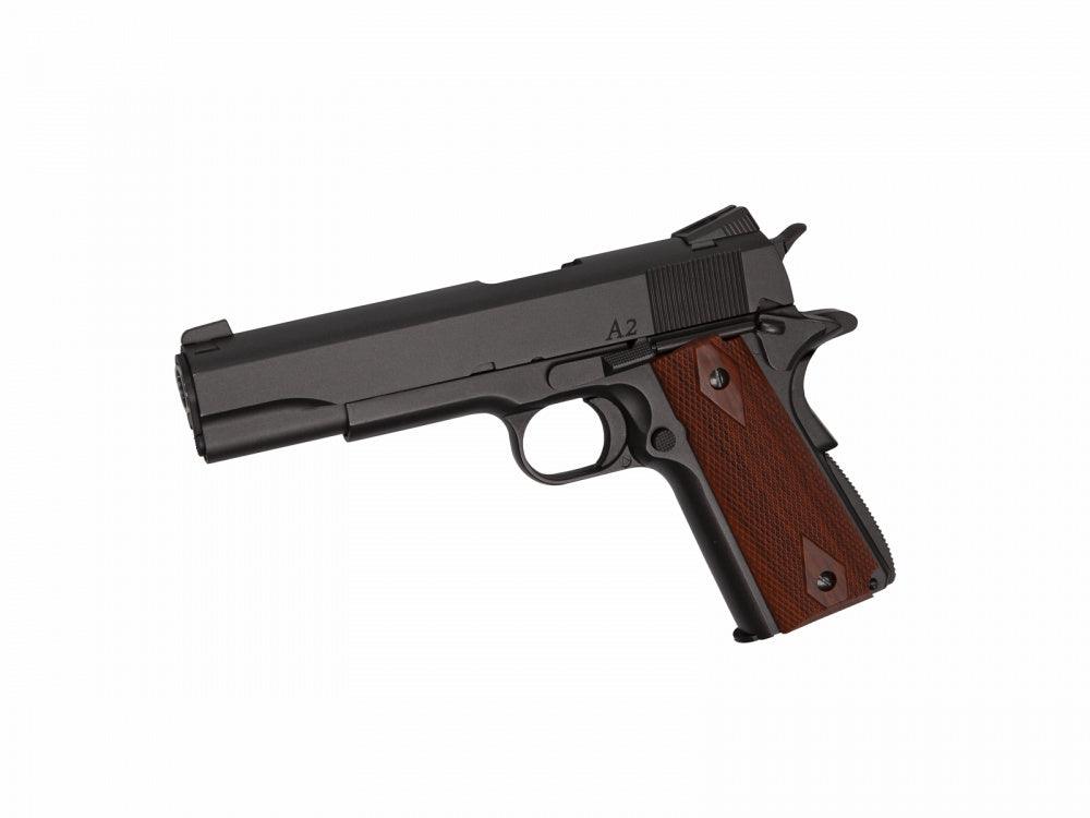 Dan Wesson - 1911 A2 Softgun Pistol med Blowback - CO2 - gameon.eu