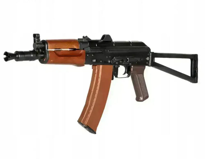 E&L - AKS74U Essential - Tre/Metall - Elektrisk Softgun - Game-On.no