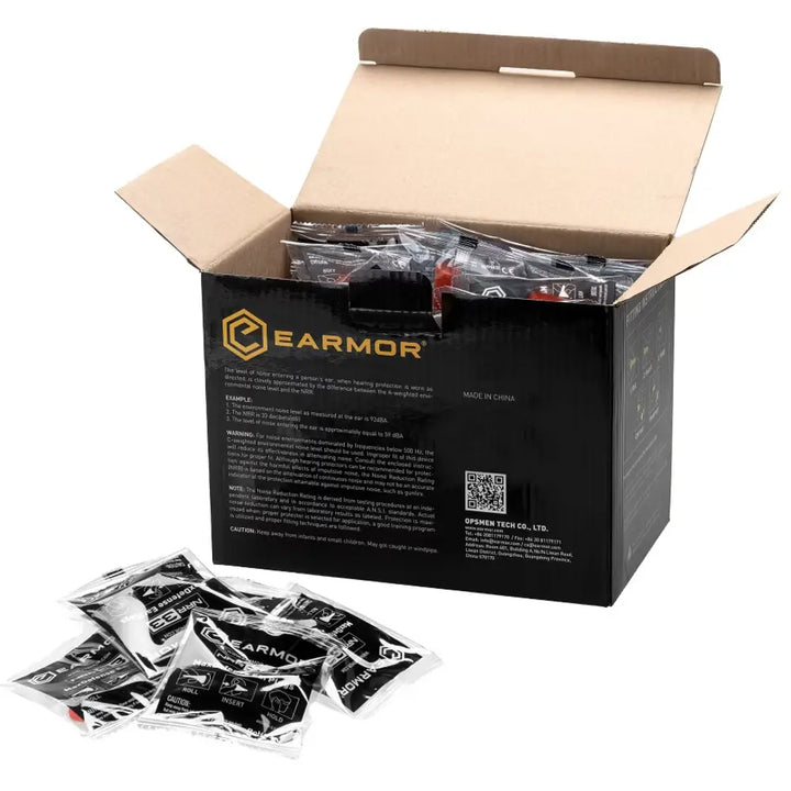 Earmor – MaxDefense Ørepropper NRR33 – 60 par