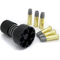 Ekstra 4.5mm Pellets Shells/Magasin 6stk med Speedloader - Weble - gameon.eu