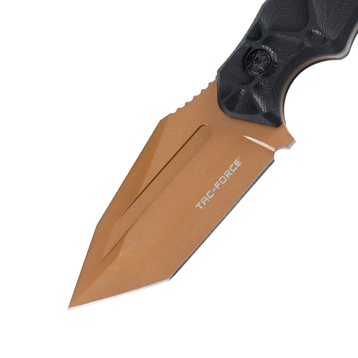 Full Tang Kniv med Forsterket Nylon Grep - Slire Inkludert - Game-On.no