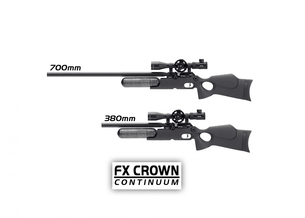 FX Crown MKII Continuum - 6.35mm PCP Luftgevær - Syntetisk - gameon.eu