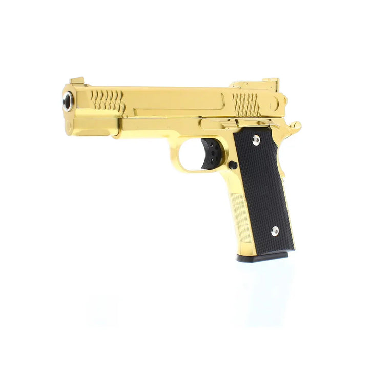 Galaxy - M945 (G20) Gold Fjærdrevet Softgun Pistol - Full Metall