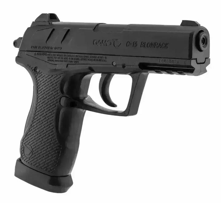 Gamo - C15 CO2 Drevet Luftpistol med Blowback - 4.5mm - Game-On.no