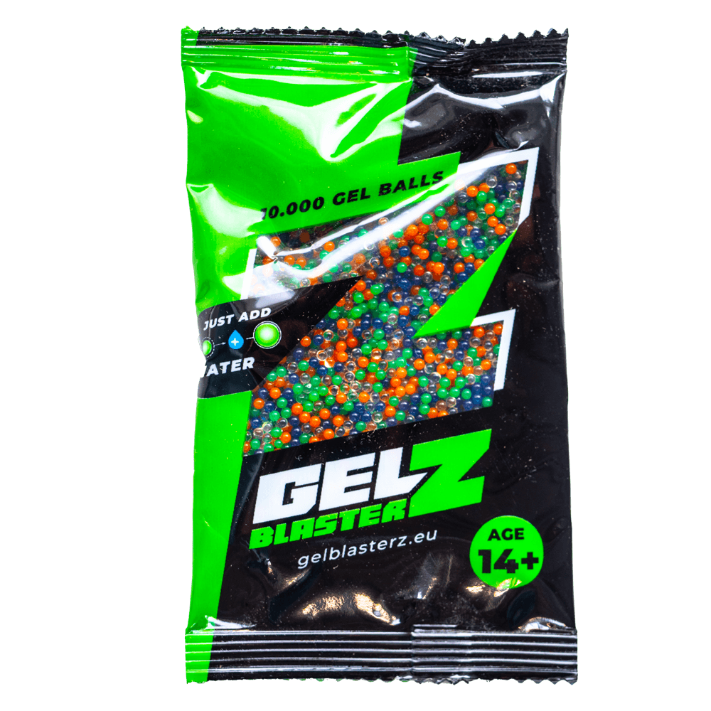 Gel Bolde - Gel Blasterz - Grøn - 10.000 stk